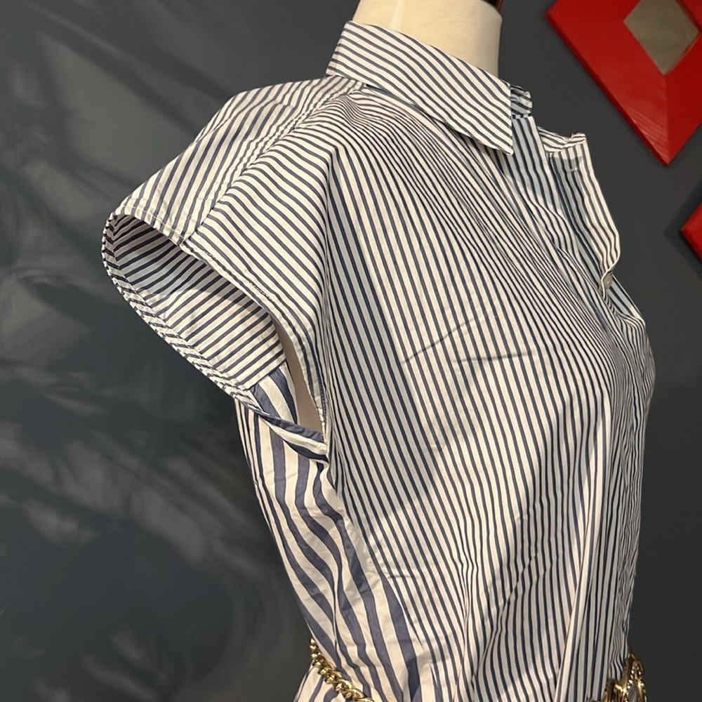 Madewell Stripe Mix Shirt Dress Size XS - Picture 4 of 7